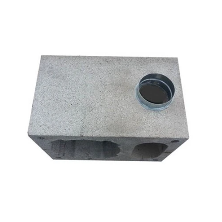 Komínová tvárnice s přírubou do ventilační šachty PKV1P