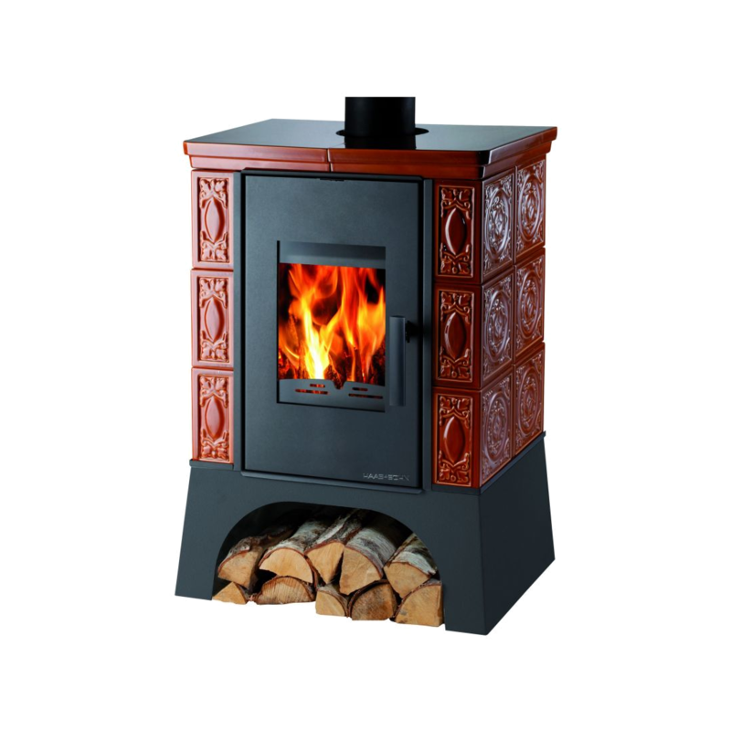 Kachlová kamna EMPOLI AL II s výměníkem, vychlazovací smyčka