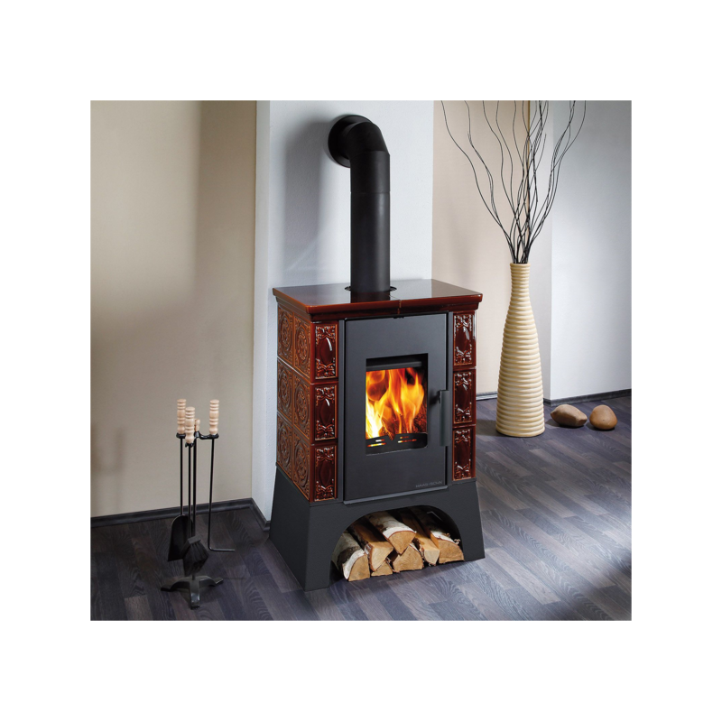 Kachlová kamna EMPOLI AL II s výměníkem, vychlazovací smyčka